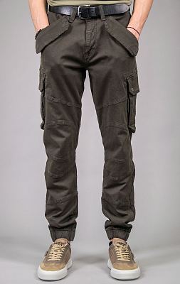 Брюки-карго ALPHA INDUSTRIES COMBAT LW greyblack