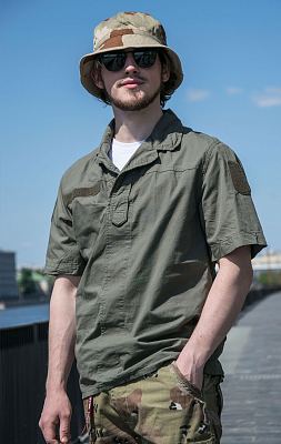 Поло olive б/у