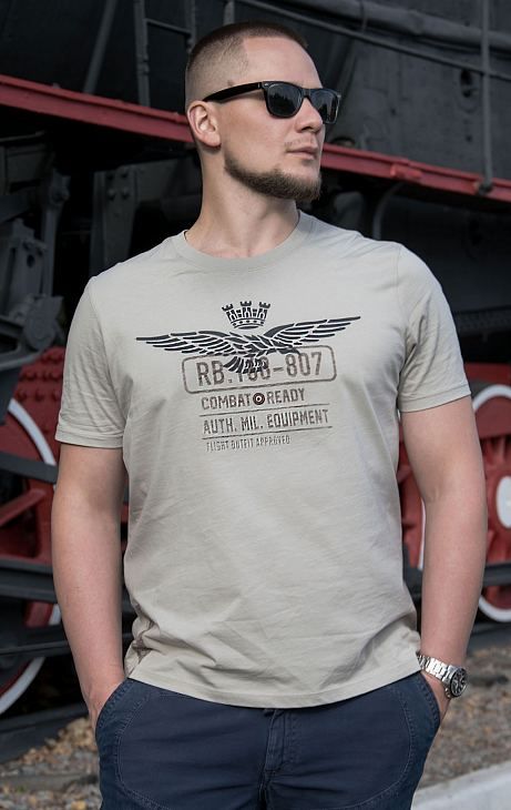 Футболка AERONAUTICA MILITARE FW 20/21/TR sabbia (TS 1786) Футболка AERONAUTICA MILITARE FW 20/21/TR sabbia (TS 1786)