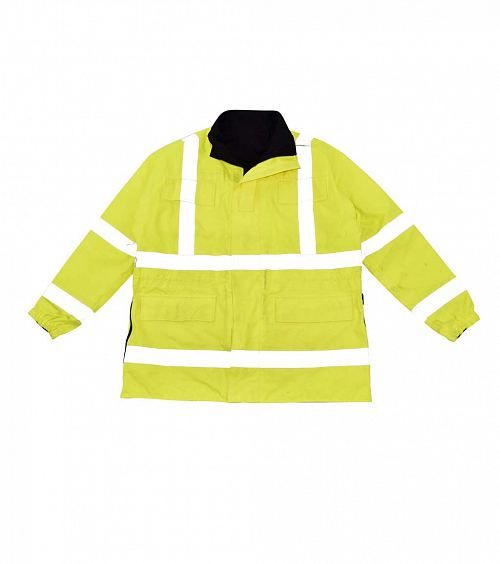 Куртка светоотражающая 2-х сторонняя yellow/black б/у