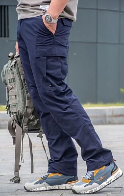 Брюки тактические Pentagon BDU 2.0 хлопок35%/полиэстр65% Rip-Stop navy blue 05 05001