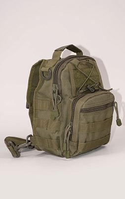Рюкзак однолямочный SLING MOLLE green PK-098BA