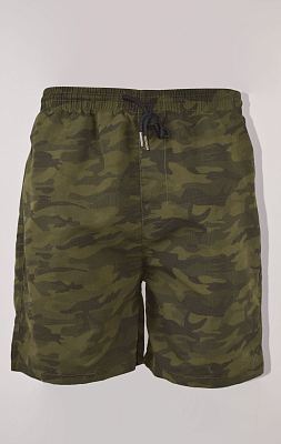 Плавки-шорты Mil-Tec dark camo woodland
