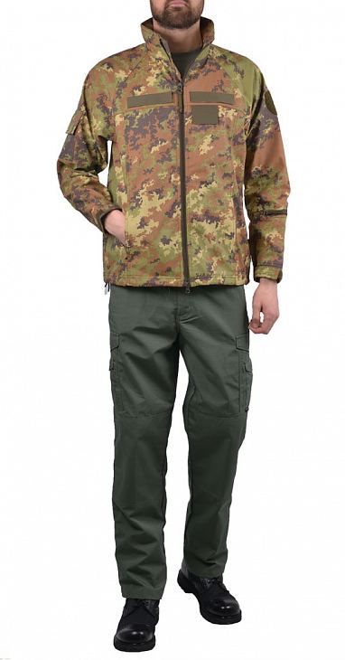 Куртка армейская Soft Shell vegetato