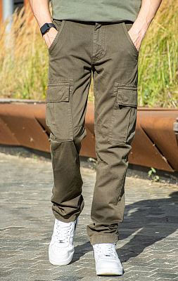 Брюки-карго ALPHA INDUSTRIES AGENT greyblack