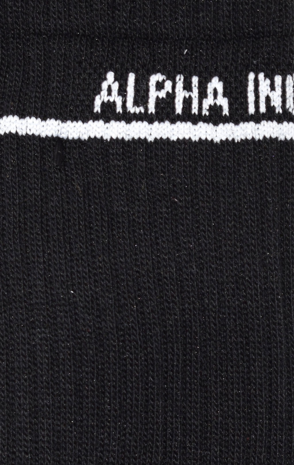 Носки ALPHA INDUSTRIES BASIC STRIPE SOCKS (упаковка 3 пары) black 