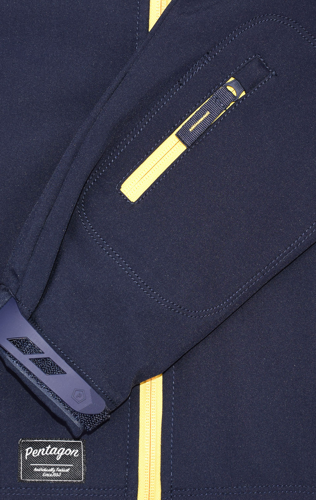 Куртка тактическая softshell Pentagon мембрана ARTAXES ESCAPE Soft Shell navy blue 08035 