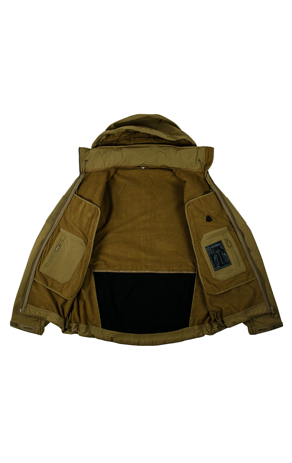 Куртка тактическая softshell Pentagon мембрана ARTAXES big size Soft Shell coyote 08011 