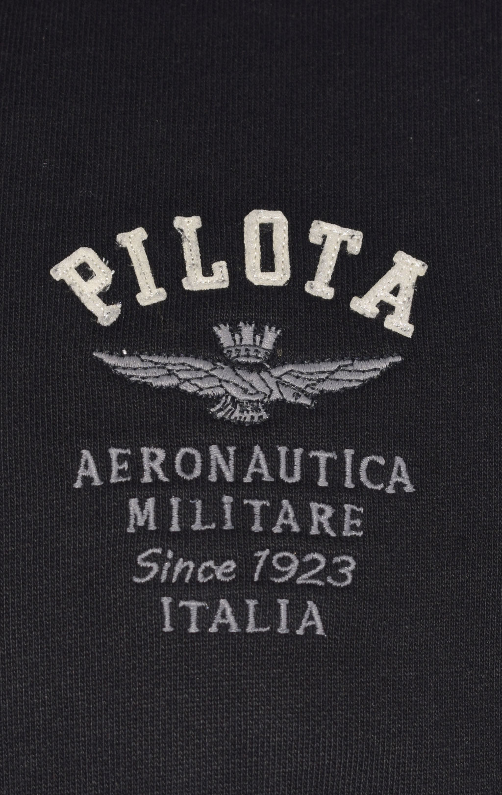 Свитшот AERONAUTICA MILITARE FW 22/23/IN jet black (FE 1718) 